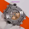 Mentille AP Wrist Watch Royal Oak Offshore 26703st Mens Sports Watch Precision Steel Orange Automatic mécanique Swiss Swiss World Fammer Business Dress Watch Fashion