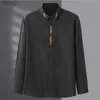 Men's Plus Tees Polos High quality plus size 12XL 160kg autumn winter men embroidery floral formal shirt long sleeve dress office expensive 70 yq240401