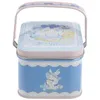 Bouteilles de rangement Boîtes pour cadeaux Conteneurs de bonbons Cookie Coods With Paid Jar Tinplate Sweet Holder Metal