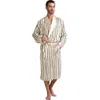 Mens Silk Satin Pyjamas Pyjama Pyjamas Sleepwear Robes Robes Nightgown Loungewear U.S.S M L XL 2XL 3XL PLUS PLUSD_ Gifts 240326