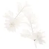 Fleurs décoratives 6 pièces paillettes fleur artificielle arbre de noël Branches de pin avec pince
