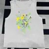 Dames tanktops Camis designer L Family 24 lente/zomer nieuw geborduurde bloem mode leeftijd reducerende slim fit gebreide tanktop voor dames SSQZ