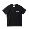 Men's T Shirts 2024 Summer American Retro 210g Short Sleeve O-neck Heavyweight Letter Printed T-shirt Simple Cotton Casual Tops