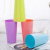 Wine Glasses 8pcs Reusable Plastic Cups Colorful Water Without Lid For Kids Toddlers