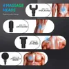 Massage Gun Full Body Massager Athletes Handheld Electric Super Quiet Muscle Relaxation Therapy Fascia Fitness Vibrator YQ240401