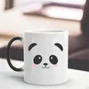 Tassen Kreative Cartoon Niedlichen Panda Farbwechsel Kaffeetasse Tasse Magische Keramiktassen Tee Milch Trinkgeschirr