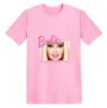 barbie shirts for women designer t shirt cottons Tops women Casual luxury clothes women Hip Hop Rock Street fit Shorts Sleeve Clothes designer clothes women