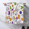 Towel Colorful Notes Vibrant And Expressive Music-inspired 40x70cm Face Wash Cloth Brightly Printed Suitable For Bathroom Holiday Gift