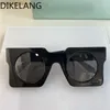 Sonnenbrille Original Frauen Off Männer Hohe Qualität Luxus Streetwear Designer Mode Brillen Flut Runde WEIßE SONNENBRILLE