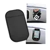 Anti-slip mats svart klibbig anti slip matta non car instrumentpanel magiska kuddar för mp3 mp4 telefon stick 1200 st 7 färger tillgängliga med drop de otdbu