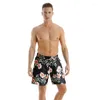 Maillots de bain pour femmes Père-fils Summer Matching Mid Taille Fleur Imprimé Bandage Beachwear Pantalon court