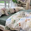 Bedding Sets Nordic Bedclothes Set Duvet Cover Comforter Bed Sheet Bedroom Anime Linen A Of Cute