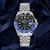 Zegarek 40,5 mm nurkowanie automatyczne srebrzyste srebrzyste mogą niestandardowe logo zegarki męskie NH34 Ruch Ceramiczny ramka wodoodporna Wodoodporna zegarek Sapphire