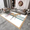 Top Cross-Border Fashion Brand Cartoon Carpet Cloakroom Living Room Bedroom Home Mat Bathroom Non-Slip Absorbent Floor Mats