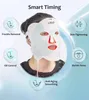Facial Mask LED Light Skin Care Led Treatment Silicone Therapy Face 240318