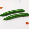 Decorative Flowers 2 Pcs Simulation Cucumber Fake Vegetable Models Food Shop Decor Pography Prop Lifelike