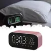 Table Clocks S2 Portable Wireless Speaker Support Temperature LCD Display FM Radio Alarm Clock Stereo Subwoofer Music Player