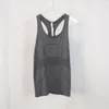 Yoga zomer dames pure katoenen mouwloze tanktop voor snel drogende zweet-absorberen ademende brei-skinvriendelijke fitness en sport lichtgewicht en dunne stijl