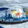 Gift Wrap Transparent Universe Crystal Ball Star Sky Candy Box Wedding Round 100st/Lot