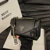 Petit sac carré haut de gamme pour femmes, nouveaux sacs à bandoulière triangle inversé, bourse