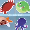 Bath Mats 10pcs Shower Safety Treads Cartoon Marine Stickers Slipping Ocean Bathing Tub Pasters For Home Shop