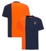 2024 Moto Racing Team Poloshirt T-Shirt für Männer Motorradfahrer Fans T-Shirt mit Rundhalsausschnitt Tops Sommer Neues Motocross-Trikot Kurzarm