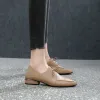 Pompe Chaussures pour femme 2023 noir avec sangles chaussures d'été pour femmes pointues pointues en cuir normal décontracté formel bas talon élégant élégant