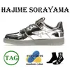 Designer Low BapestarSK88 Casual Shoes Men Women Sneaker Patent Leather Black White Abc Camo Camouflage Skateboarding Sports Trainers Outdoor Sneakers 36-45