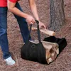 Storage Bags Packing Wood Carrying Heavy Duty Camping Firewood Carrier Bag Picnic Large Capacity Logs Wear Resistant With Handle Portable