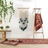 Gobeliny wisząca macrame Tapestry Dye Tkana ścian