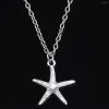 Chains 20Pcs Fashion Necklace 20X18Mm Starfish Pendants Short Long Women Men Colar Gift Jewelry Choker Drop Delivery Necklaces Dhabp