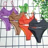 Sommer-Bikini-Designer-Badeanzug für Damen, sexy Badebekleidung, Buchstaben-Ketten-Bikini-Set, 2-teilig, Strand-Bikinis, Badeanzug, modische Damen-Badeanzüge, Designer-Größe S-XL