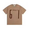 Rhude Mens T-shirt de haute qualité Tess Designer Fashion Casual Fashion Short Sleeve Europe Amérique Men de femmes Round Cal