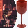 Mugs Plastic Stemware Wine Glass 401-500ML 3 Color Goblet Home Bar Supplies Party Kitchen Cup