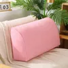 Yastık Çıkarılabilir Konforlu Yumuşak Yatak Dinlenme Büyük Kama Yetişkin Backrest Lounge Sofa Yastık Oturma için Destek