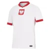 2024 2025 New Polands Lewandowski Soccer Jerseys Polonia 23 24 KRYCHOWIAK GROSICKI Zielinski Milik Zalewski Szymanski Polish Football Shirt Men Kids Kit