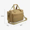 Bags Tactical Pistol Bag 600D Nylon Waterproof Shoulder Bag Tactical Accessories Military Training Shooting Range Shooting Supplies