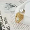 Pierścionki klastra wspaniałe ogromne 10-11 mm 11-12 mm okrągły pierścień perłowy S925 Srebrny wodoć morska Nanyang White Akoya
