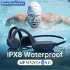Écouteurs nageurs IPX8 CASHONS EMPRÉPERSE CONDUCTION BOSE CONDUCTION CONDUCTION 32 Go MP3 Elecphones Bluetooth sans fil pour le casque Sport HiFi