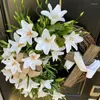 Dekoratif Çiçekler Paskalya Çelenk Kapı Asma Dekorasyon Ön dekor için Çapraz Buket Çelenk ile Ev Çiftlik Evi Süsleme Tatil Tedarik
