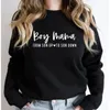 Kadın Hoodies Boy Mama'dan oğuldan yukarıdan aşağıya sweatshirt komik hediye anne kadınlar uzun kollu kazak üstleri