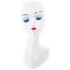 Decorative Plates Mannequin Head Stand Styling Display Holder Hat Support Wigs Accessories Shelf