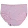 Women's Panties Underwear Cotton Plus Size Middle Waist Solid Color Briefs Girls Breathable Underpants Ladies Lingeries Comfort