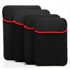 Sacos de armazenamento 7-17 polegadas Neoprene Manga Macia Tablet PC Caso Saco Protetor Prevenção de Queda Reversível à Prova de Choque para Uso Homens Laptop