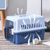 Porte-chat, boîte à Air, clôture, voiture pour animaux de compagnie, Cage pour chien, Portable, fournitures en plastique moyennes, vente en gros