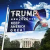 Najnowsze 86 stylów flag trump 2024 Banner wyborczy Donald Zabiera Amerykę z powrotem Save Americas Again Ivanka Biden Flags w magazynie zz