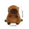 أكياس المدرسة الرسوم المتحركة Capybara Plush Backpack Doll Bag Bag Barge Trans Frative Girls