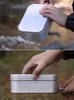 Koeman drukontlasting lunchbox, hittebestendig camping kookgereedschap, harde zuurstof aluminium multifunctionele reis grote lunchbox