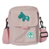 2024 10A Shoulder Bags Japanese College Style Messenger Bag Funny Personality Cartoon Running Pony Women's Cute Zero Purse