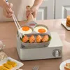 Pans Egg Burger Maker Pan Anti-Scald Handle Household Steak Frying Easy To Clean For Gas Stove And Induction Cookware Accessories